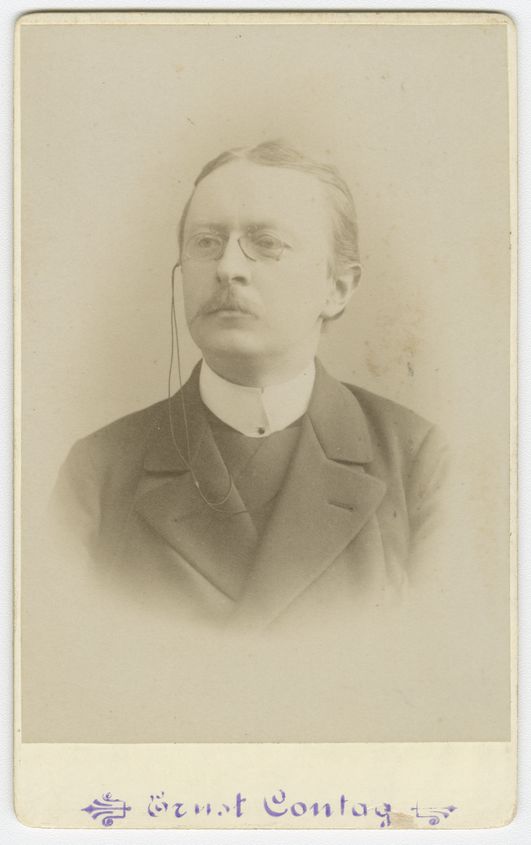 Portrait von Berthold Otto